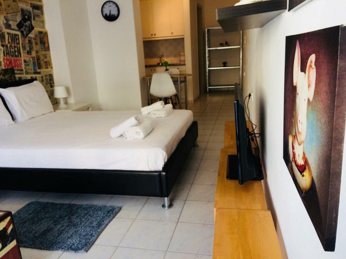 Апартаменты Korona Βeach Αpartments Ретимно Экстерьер фото